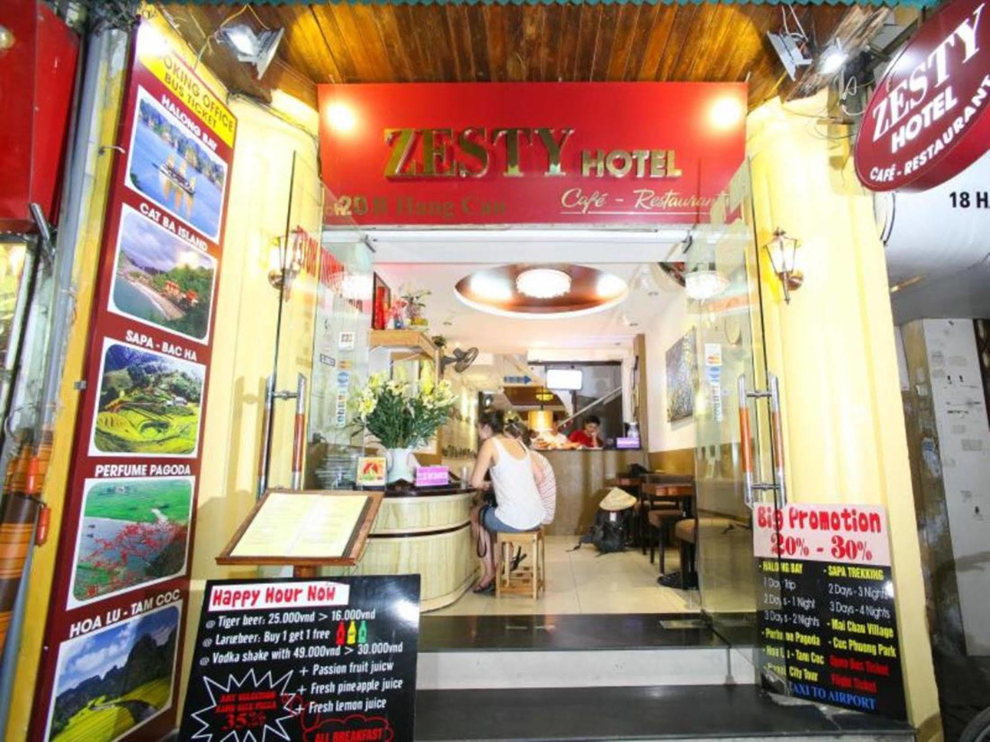 Hanoi Zesty Hotel Екстер'єр фото